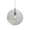 Besa Lighting Maestro 12 Cord Pendant, Clear, Satin Nickel Finish, 1x60W Medium base 1JT-MAESTRO12CL-SN - alternate 1